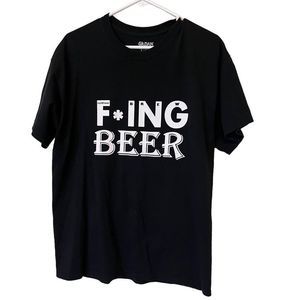 Mens Beer Shirt Size Large F*ing Beer
